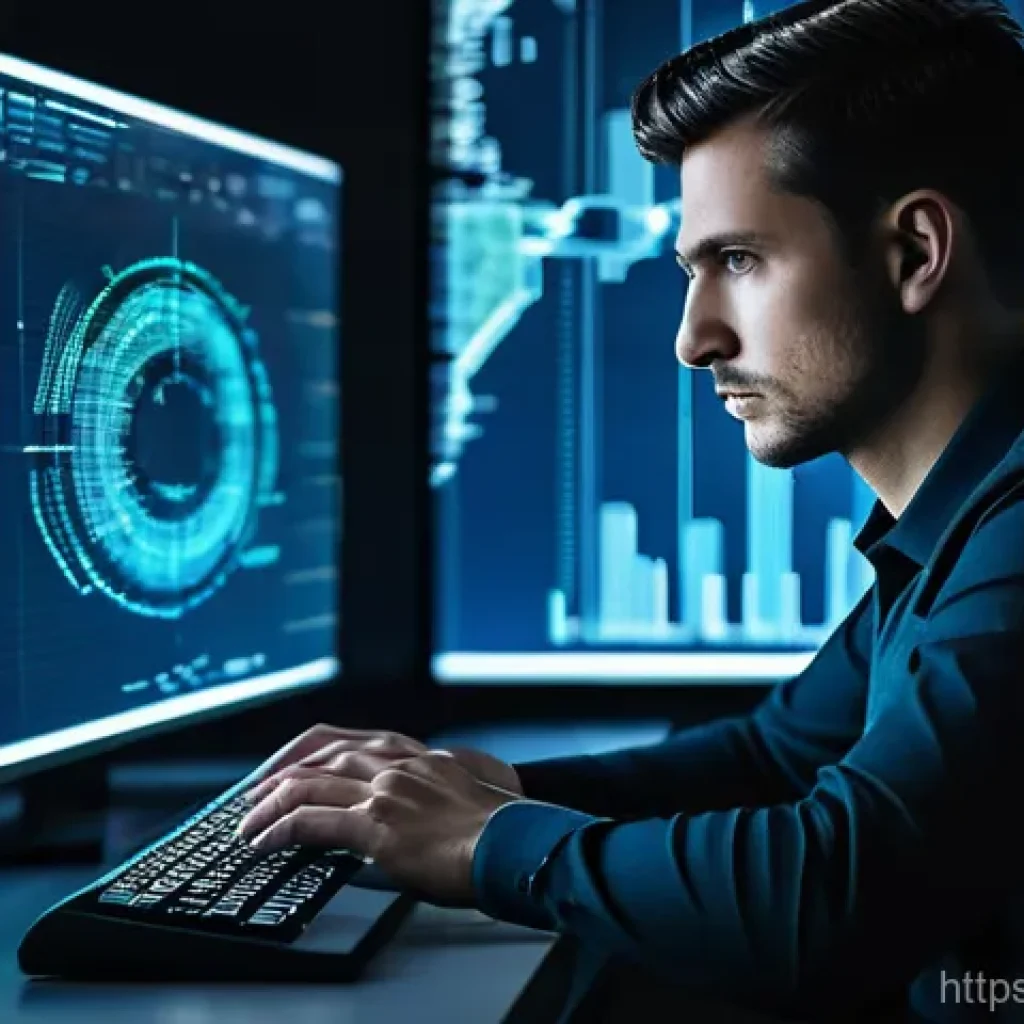 보안관제센터 실무에 필요한 스크립팅 언어 - **Image Prompt 1: The Python-Powered SOC Analyst**
"A highly focused cybersecurity analyst, mid-...